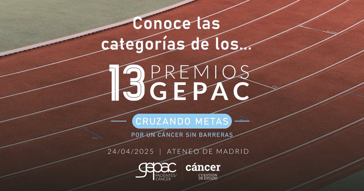 GEPAC_'s tweet photo. 🧐 ¿Conoces las categorías a las que puedes presentar tus proyectos en los #13PremiosGEPAC?
Aquí te las enumeramos y próximamente te iremos explicando una a una para que dispongas de todos los detalles. 🔔
Presenta tu candidatura: https://t.co/tWqTAxxsNk
#Cruzandometas https://t.co/kIlVgvcSah