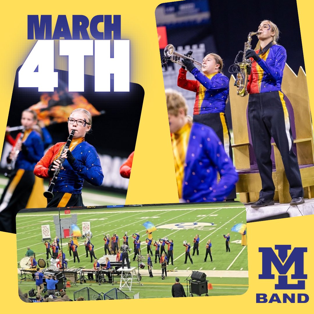 mlbandprogram's tweet image. Happy March Forth!