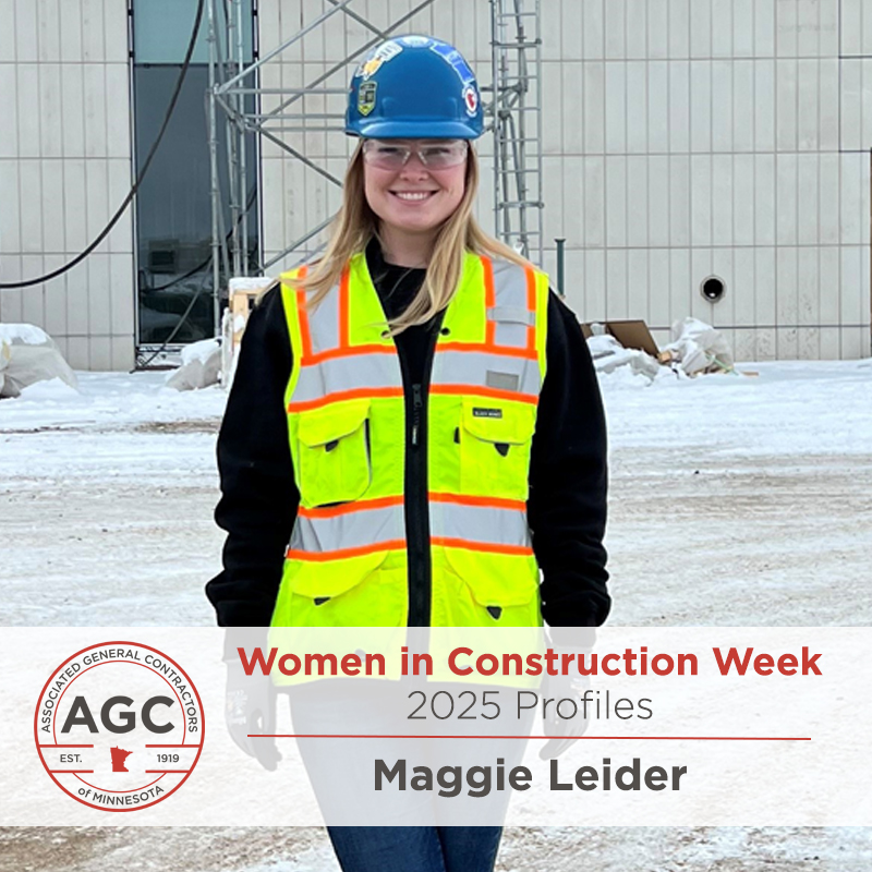 Maggie Leider followed in her dad's footsteps as a safety professional. As a Safety Coordinator for Horwitz, she loves to apply her learning to the safety of their jobsites.  Read more about Maggie here: bit.ly/41QU4Qh

#WICWeek #WICWeek25 #womeninconstructionweek2025