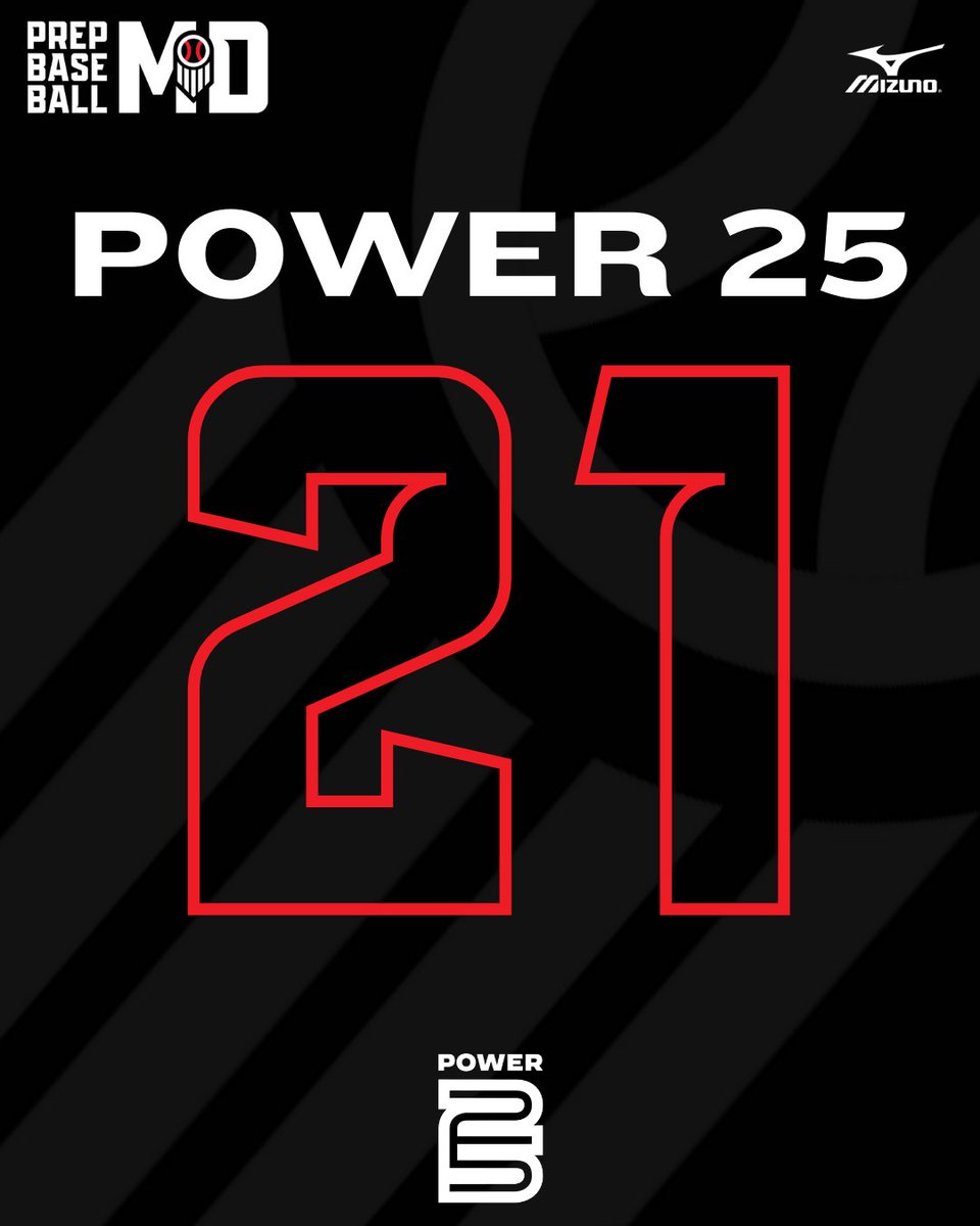 Prep Baseball Maryland (@prepbaseballmd) on Twitter photo π¨ MD Preseason Power 2οΈβ£5οΈβ£ π¨
#οΈβ£2οΈβ£1οΈβ£
We continue our Preseason Power 25 countdown with a look at a balanced roster in MoCo that looks to take that next step with the addition of a Big Ten Conference commit.
Who comes in at No. 21? See π here π
π: loom.ly/_VYm4Ms π¨ MD Preseason Power 2οΈβ£5οΈβ£ π¨
#οΈβ£2οΈβ£1οΈβ£
We continue our Preseason Power 25 countdown with a look at a balanced roster in MoCo that looks to take that next step with the addition of a Big Ten Conference commit.
Who comes in at No. 21? See π here π
π: loom.ly/_VYm4Ms