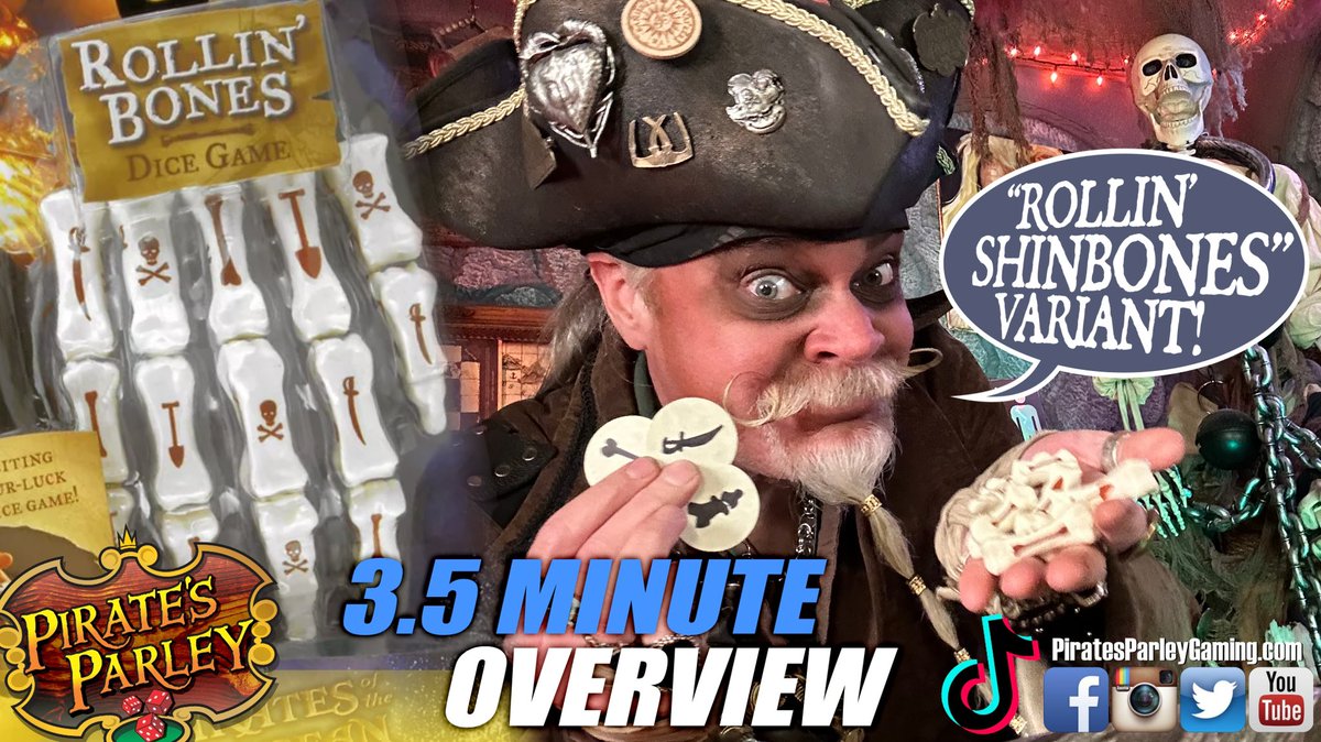 CptJW_Shinbones's tweet photo. Here’s an old dice game &amp; how we tried to make it better… (filmed over a year ago, oops). #dicegame #boardgames #potc #pirategameinvasion #gamehack 
https://t.co/sItM8QXLfd https://t.co/reiiPKl1CC