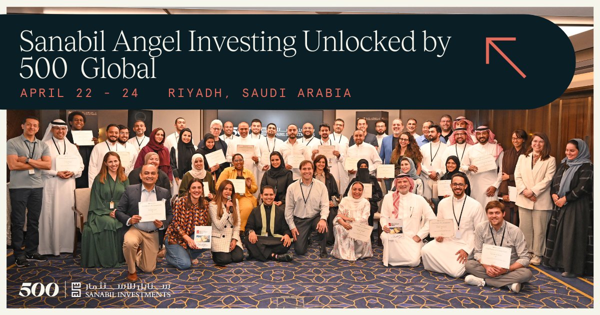 VC Unlocked (@vcunlocked) on Twitter photo ⏰ Last call! Apply now for the 2025 Sanabil Angel Investing Unlocked by <a href="/500GlobalVC/">500 Global</a> cohort before Mar 7, 2025! 🚀
Angel investors with 1-3 years of experience & 3-10 deals—this is for you!
👉 Apply here: bit.ly/3QHnFoG
#AngelInvesting #SanabilAngelInvesting #MENA ⏰ Last call! Apply now for the 2025 Sanabil Angel Investing Unlocked by <a href="/500GlobalVC/">500 Global</a> cohort before Mar 7, 2025! 🚀
Angel investors with 1-3 years of experience & 3-10 deals—this is for you!
👉 Apply here: bit.ly/3QHnFoG
#AngelInvesting #SanabilAngelInvesting #MENA