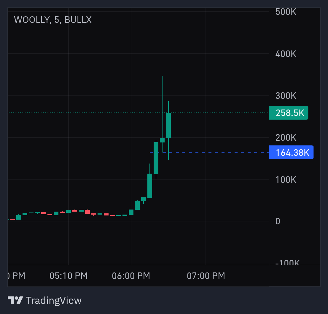 $WOLLY Mouse

🎯Entry: already buying off the fvg.. Buy now?..your choice.. might update if I see another entry 

🧩CA: 47NF9q76FaLAbZQmBaHeeUWYsEn4Rt4qjmh1oACipump

#Solana #TrumpTariffs #DegenLife #memecoin