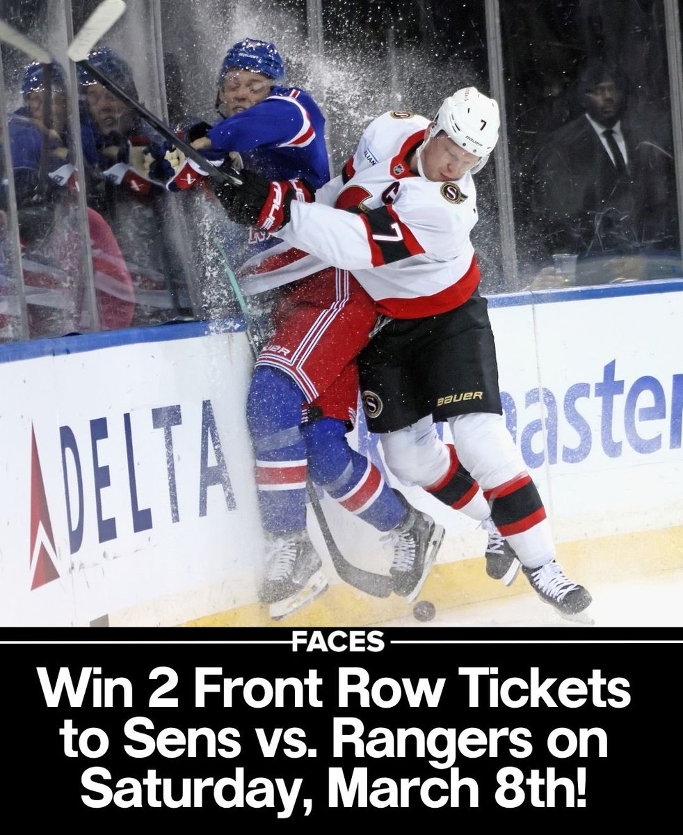 Faces Magazine (@facesottawa) on Twitter photo 🚨RT & Follow <a href="/facesottawa/">Faces Magazine</a> to enter - winner announced Friday night! #GoSensGo #ottawa 🚨RT & Follow <a href="/facesottawa/">Faces Magazine</a> to enter - winner announced Friday night! #GoSensGo #ottawa