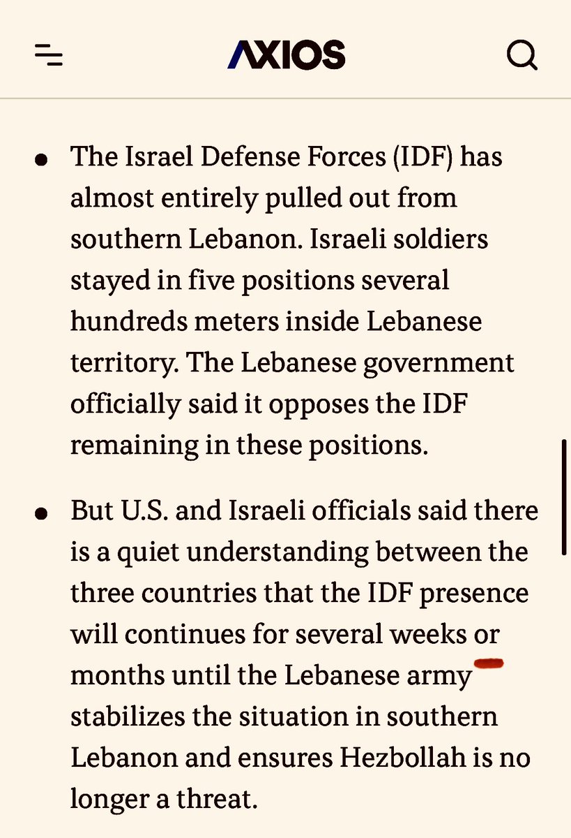 في العلن أحرار وفي السِرّ تُجّار…

آخر خبر الليلة عن موقع  "أكسيوس" الأميركي:
 "أنّ الحكومة اللبنانية أعلنَتْ رسميّاً أنّها تعارض بقاء إسرائيل في أي مراكز في جنوب لبنان، لكن مسؤولين أميركيين وإسرائيليين ابلغوا الموقع بوجود تفاهم ضمني بين إسرائيل وأميركا ولبنان على استمرار