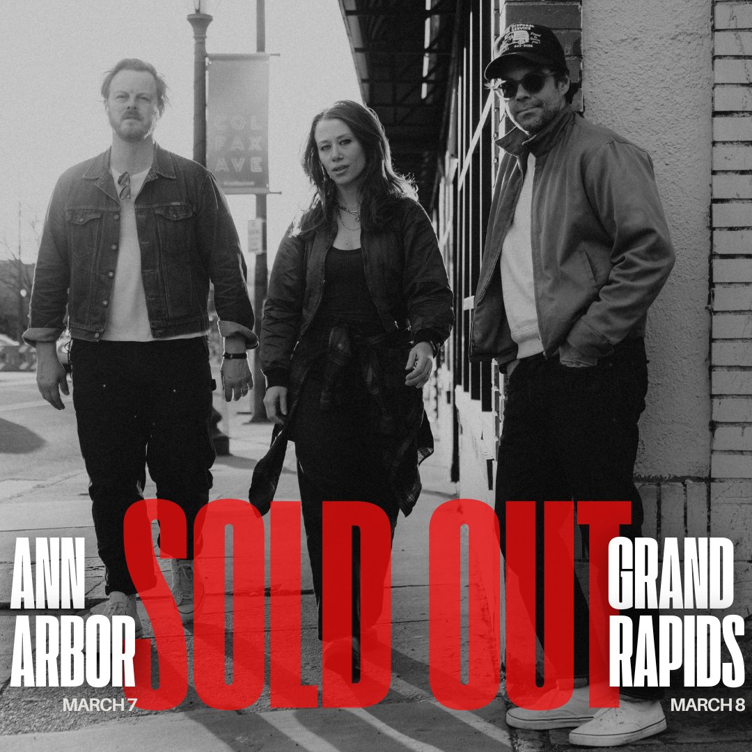 OKAY, MICHIGAN! WE SEE YA. 😮‍💨

Tickets for @the_ark_ann_arbor &amp; <a href="/st/">stefanT</a>.ceciliamusiccenter are sold out, but VIP upgrades are still available. 🎫

We frickin’ love y’all and see y’all in a few! ❤️

📸 @ivywildvisuals 

#thelonebellow #ontour #michigan #soldout