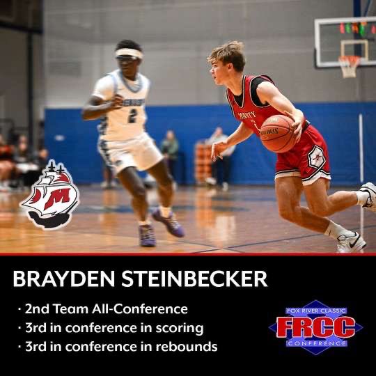 Congratulations Brayden Steinbecker!
