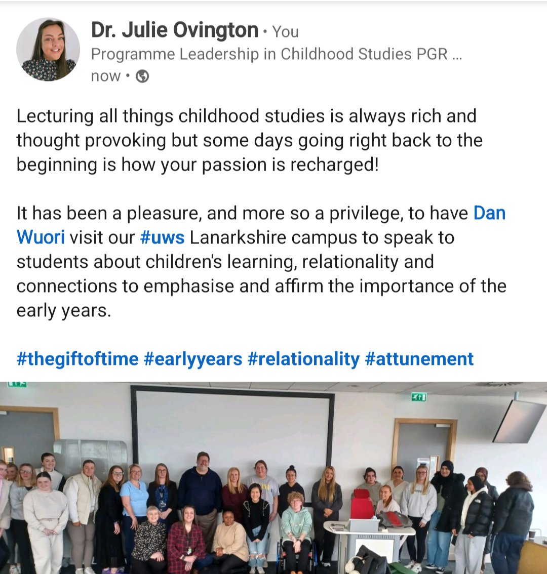 What a privilege! 👇