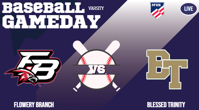 GHSA (@ghsa_officiall) on Twitter photo βΎ Flowery Branch vs Blessed Trinity
πΊ NFHS: livesteam: bit.ly/3PhG7Ua
π
Tuesday
β° 6pm.
<a href="/Branch_Baseball/">Flowery Branch Baseball</a> <a href="/BTTitansAD/">Blessed Trinity Athletics</a> <a href="/BT_Baseball/">Titan Baseball</a> <a href="/Rileycastaned/">Riley castaneda</a> <a href="/LondonMoshiri/">London Moshiri</a> <a href="/anthonyalmeroth/">Anthony Almeroth</a> <a href="/Jacksonfreeman_/">Jackson Freeman</a> <a href="/Basham_Collin/">Collin Basham</a> <a href="/Coach_BlackFB/">Dusty Black</a> <a href="/JacobMiller2025/">Jacob</a> <a href="/bradynoblas2027/">Bradyn Oblas</a> βΎ Flowery Branch vs Blessed Trinity
πΊ NFHS: livesteam: bit.ly/3PhG7Ua
π
Tuesday
β° 6pm.
<a href="/Branch_Baseball/">Flowery Branch Baseball</a> <a href="/BTTitansAD/">Blessed Trinity Athletics</a> <a href="/BT_Baseball/">Titan Baseball</a> <a href="/Rileycastaned/">Riley castaneda</a> <a href="/LondonMoshiri/">London Moshiri</a> <a href="/anthonyalmeroth/">Anthony Almeroth</a> <a href="/Jacksonfreeman_/">Jackson Freeman</a> <a href="/Basham_Collin/">Collin Basham</a> <a href="/Coach_BlackFB/">Dusty Black</a> <a href="/JacobMiller2025/">Jacob</a> <a href="/bradynoblas2027/">Bradyn Oblas</a>