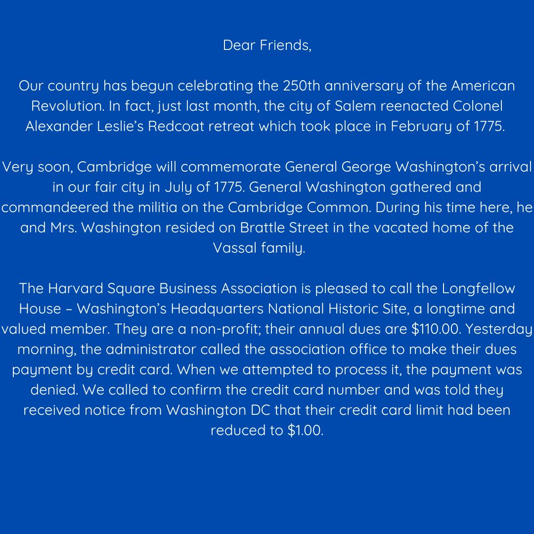 Harvard Square tweet media