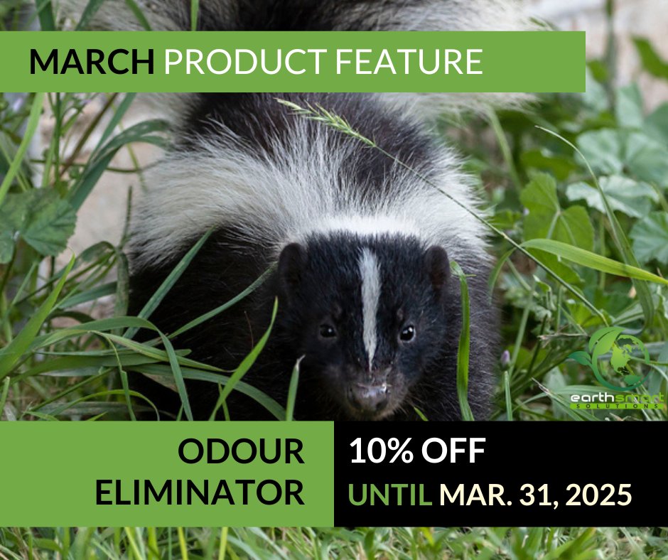 Earth__Smart's tweet image. 🐾Need a powerful, natural odour eliminator? ESOE is here! Eliminates odours from pet &amp;amp; livestock environments and removes tough stains. 🚫     #PetCare #LivestockCare #MarchFeature earth-smart-solutions.com/collections/cl…