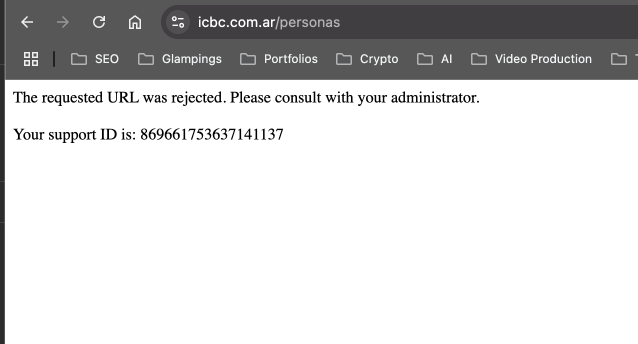 ddandrea_23's tweet photo. @ICBCArgentina ¿Qué pasa con el homebanking? La url de su página está caída o tiene un error. https://t.co/0l0rgMehnT