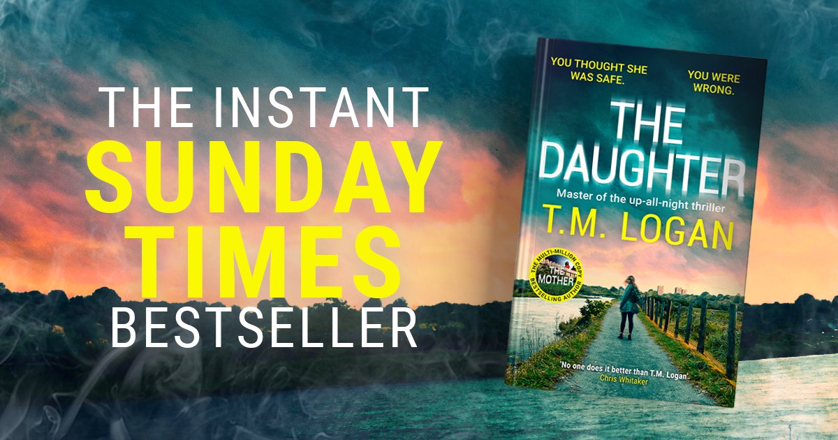Thrilled to announce that my new novel is an instant Sunday Times bestseller in its first week! I can't quite believe it! 

Thank you to everyone who has bought The Daughter, enjoyed it, left a review or told a friend😍 &amp; to my amazing publisher Bonnier!
geni.us/the-daughter-n…