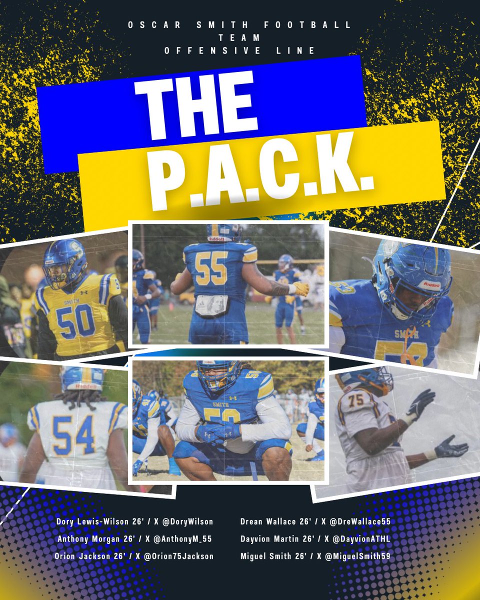 Coach Jarvis (@coachjarvis_) on Twitter photo Don’t miss your chance to recruit the most DOMINANT OL group in Virginia’s Class of ‘26. Champions are made here! <a href="/OscarSmithFB/">Oscar Smith Football</a> Don’t miss your chance to recruit the most DOMINANT OL group in Virginia’s Class of ‘26. Champions are made here! <a href="/OscarSmithFB/">Oscar Smith Football</a>