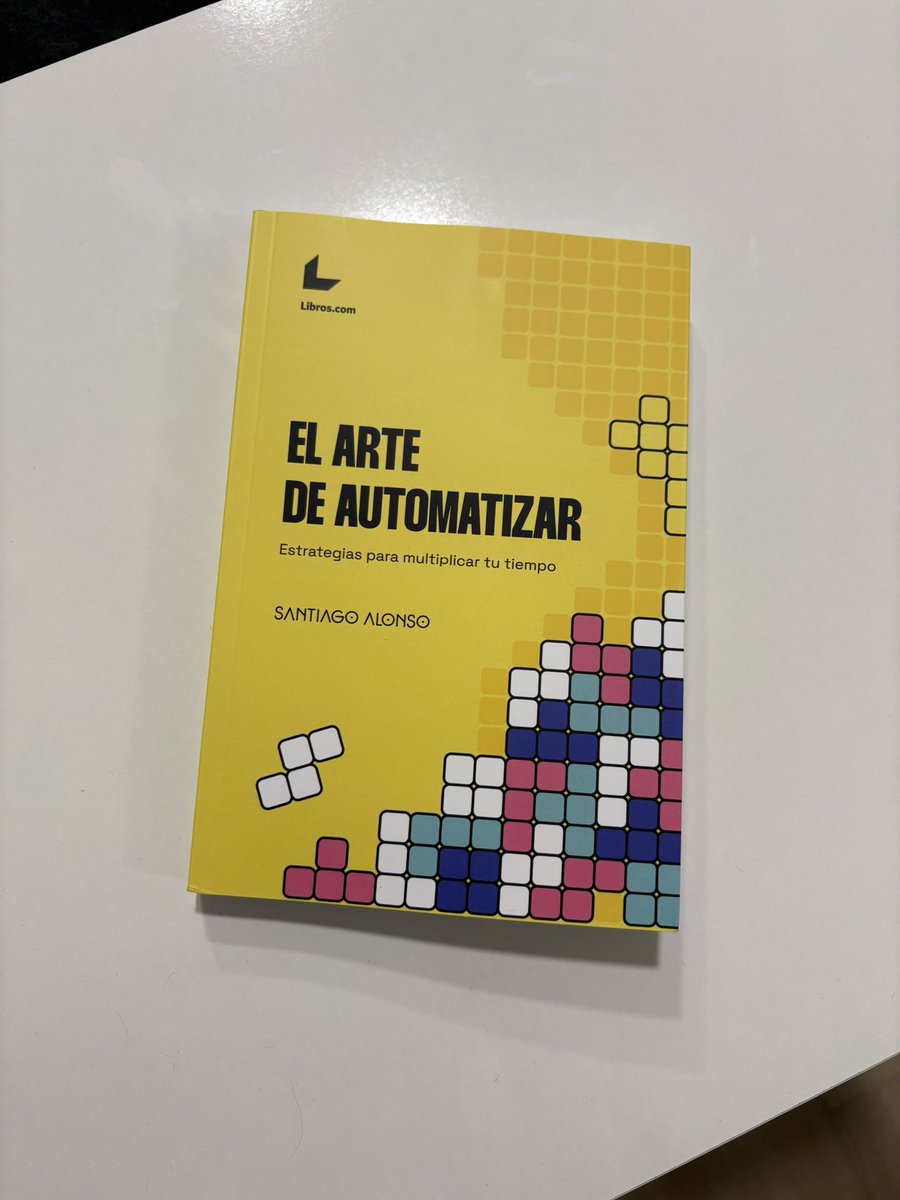 Adrià Solé Cecilia 📱 (@adriasoce) on Twitter photo Me acaba de llegar el libro de <a href="/salonsoweb/">Santiago Alonso</a> 👀
🚅 Ya tengo lectura para el camino a Madrid de este viernes! Me acaba de llegar el libro de <a href="/salonsoweb/">Santiago Alonso</a> 👀
🚅 Ya tengo lectura para el camino a Madrid de este viernes!