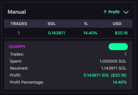 Don't keep telling yourself the Trenches are dead. The only thing that is required is knowing where to buy. One user just clipped 14% in less that a few minutes manually trading on Trenches.com. Trenches deliveres the tokens to you. Manually buying and selling tokens