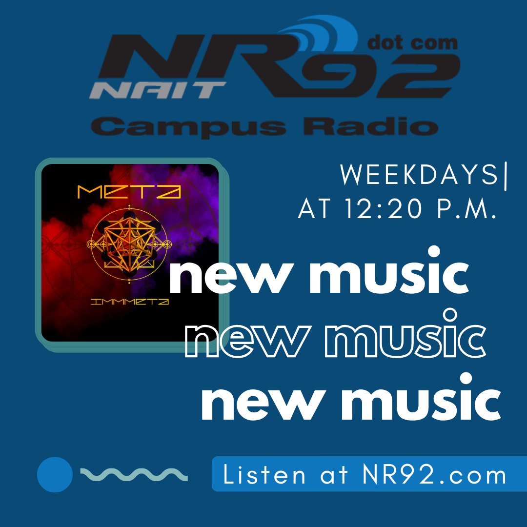 NR92's tweet image. Did you hear the New Music Nooner for 83NCO ( @ImmMetaOfficial ) yesterday? If you missed it, tune in weekdays at 12:20 to hear his newest track, Optimism. Listen at listen.streamon.fm/nr92 or ask Siri: play NR92.

#EDM #YEGMusic #NewMusic #HouseMusic