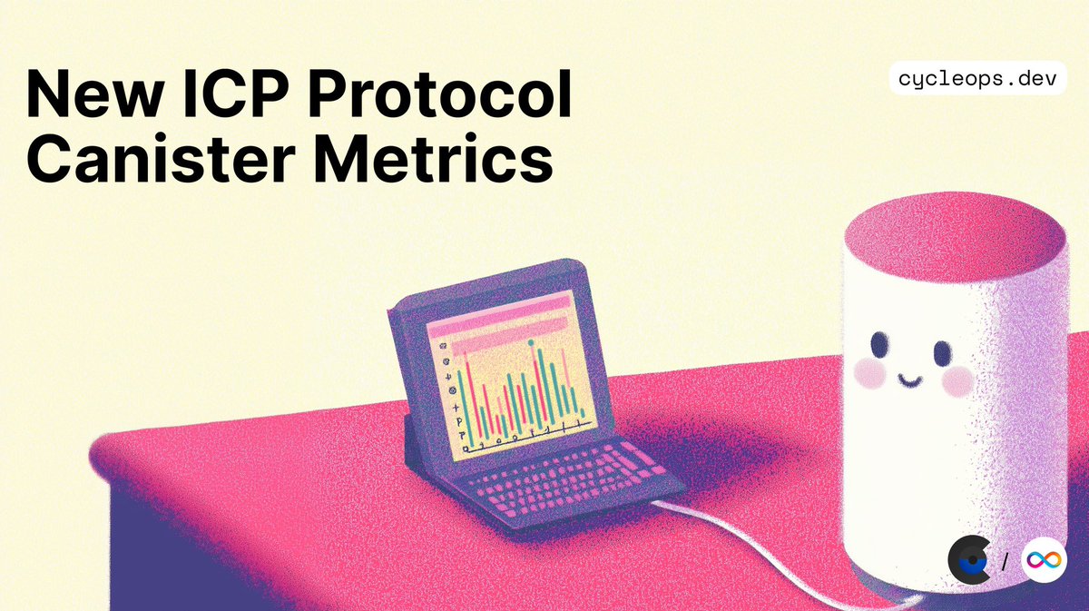 CycleOps (@cycleops) on Twitter photo Hey ICP Developers ๐
Today, we're excited to share a core Internet Computer Protocol update that brings more detailed memory metrics to all canisters. ๐
This milestone makes CycleOps one of the first teams outside of <a href="/dfinity/">DFINITY Foundation</a> โพ to contribute code to the core protocol ๐, and Hey ICP Developers ๐
Today, we're excited to share a core Internet Computer Protocol update that brings more detailed memory metrics to all canisters. ๐
This milestone makes CycleOps one of the first teams outside of <a href="/dfinity/">DFINITY Foundation</a> โพ to contribute code to the core protocol ๐, and