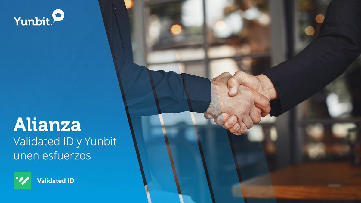 Validated ID y Yunbit unen esfuerzos para ofrecer mayor confianza a las firmas electrónicas e identidad digital de empresas modernas.
Una fantástica cooperación que refuerza el servicio que ofrecen ambas empresas.