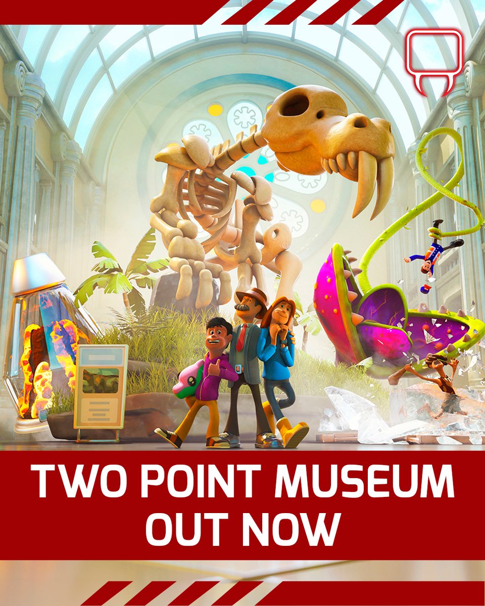 Two Point Studios are back with a whole new venue - curate and manage your own Museum in Two Point Museum. OUT NOW!
.
.
#TwoPointMuseum #TwoPoint