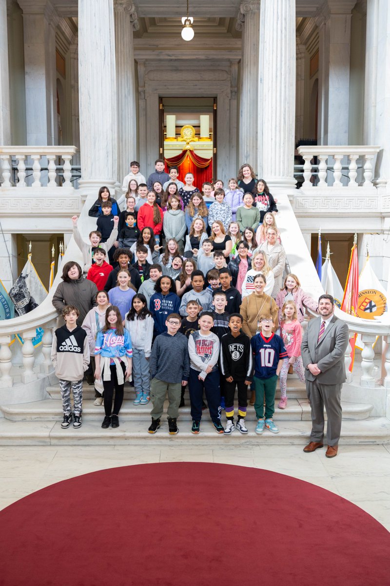 Rhode Island House of Representatives (@rihouseofreps) on Twitter photo Today, <a href="/RepJoeSolomon/">Joe Solomon</a> hosted a group of fifth-graders from Sherman Elementary School. The <a href="/WarwickSchools/">Warwick Schools</a> students participated in a mock legislative session led by Rep. Solomon, where they learned about different laws and how bills are passed. Today, <a href="/RepJoeSolomon/">Joe Solomon</a> hosted a group of fifth-graders from Sherman Elementary School. The <a href="/WarwickSchools/">Warwick Schools</a> students participated in a mock legislative session led by Rep. Solomon, where they learned about different laws and how bills are passed.