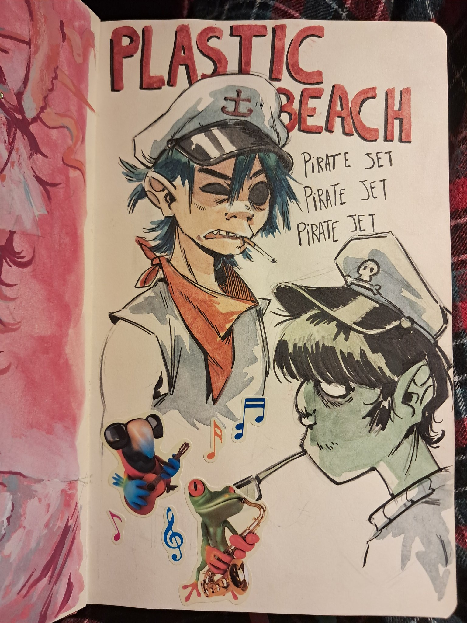 Gorillaz Plastic Beach 2d Gorillaz Escape To Plastic Beach World