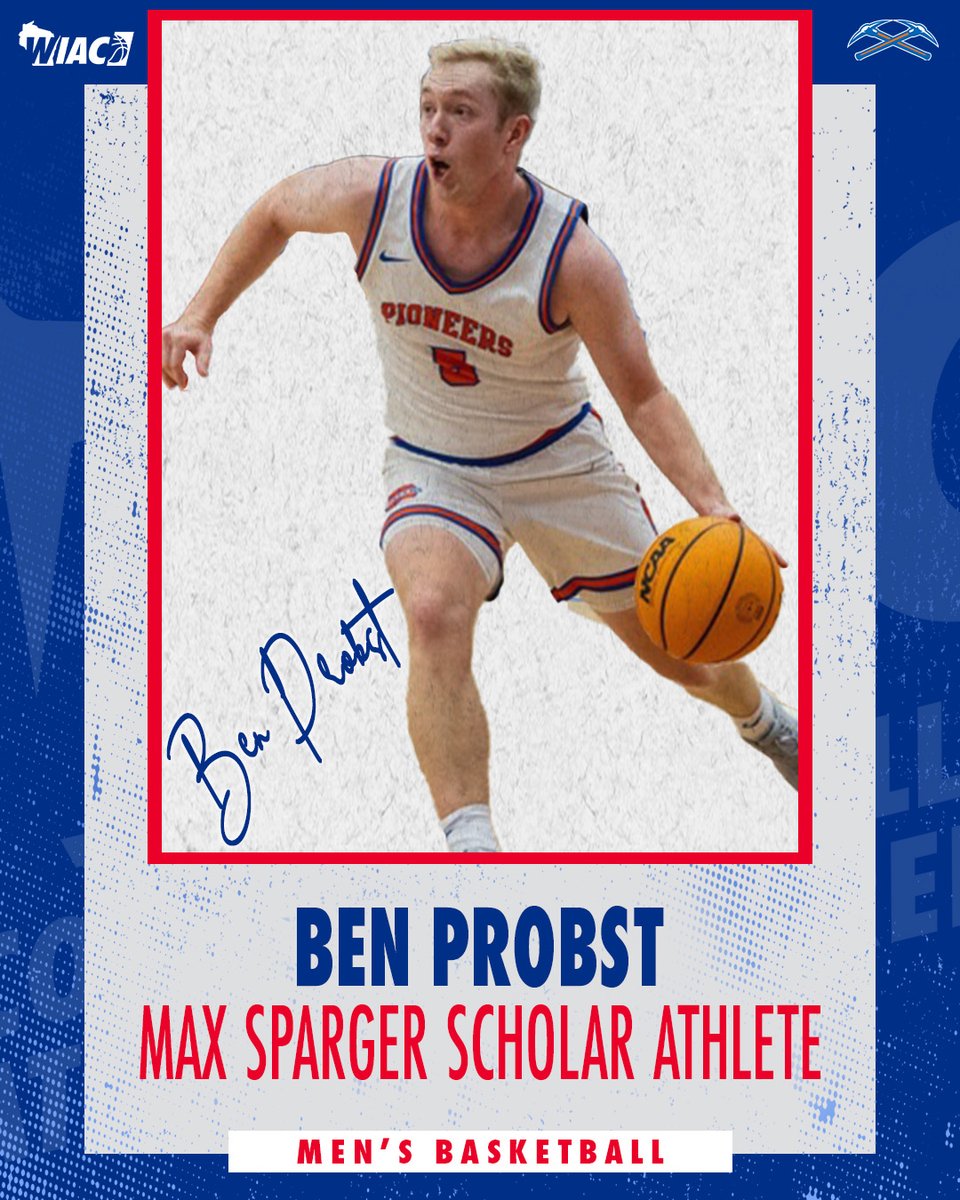 WIAC (@wiacsports) on Twitter photo #WIACBBALL | <a href="/uwp_pioneers/">UW-Platteville Athletics</a> Ben Probst Named Max Sparger Men's Basketball Scholar-Athlete! Visit bit.ly/41qLYMB to access the full story.
#ExcellenceInAction
#d3hoops #WIACBBALL | <a href="/uwp_pioneers/">UW-Platteville Athletics</a> Ben Probst Named Max Sparger Men's Basketball Scholar-Athlete! Visit bit.ly/41qLYMB to access the full story.
#ExcellenceInAction
#d3hoops