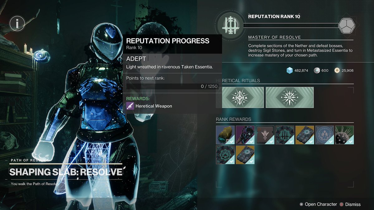 Fe4r321981's tweet photo. @BungieHelp So still no fix? https://t.co/VCvl5NlEP8