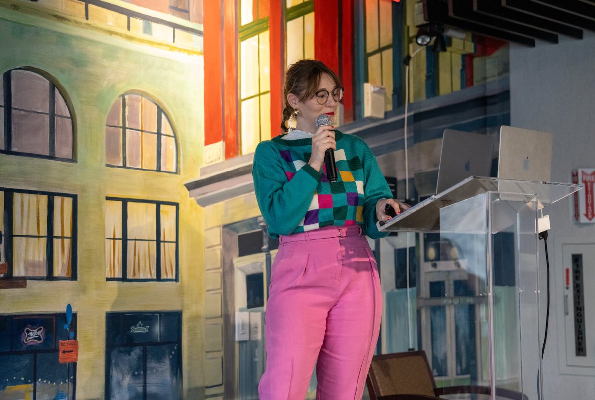 Here at the Lady Liberty event, the energy is unstoppable!  Today has been an inspiring celebration of women in advertising—bold ideas, real conversations, and a powerful community lifting each other up. Let’s keep it going! 🎤
