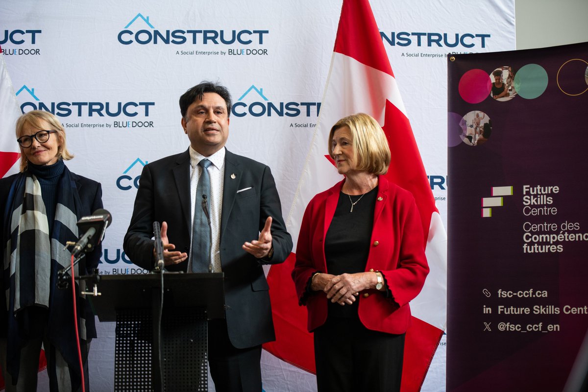 We were proud to have been joined by the Honorable <a href="/stevenmackinnon/">Steven MacKinnon</a> Minister of Employment, Workforce Development and Labour, along with local MPs &amp; partners, for this funding announcement addressing the urgent need to build a more future-ready workforce. fsc-ccf.ca/engage/solutio…