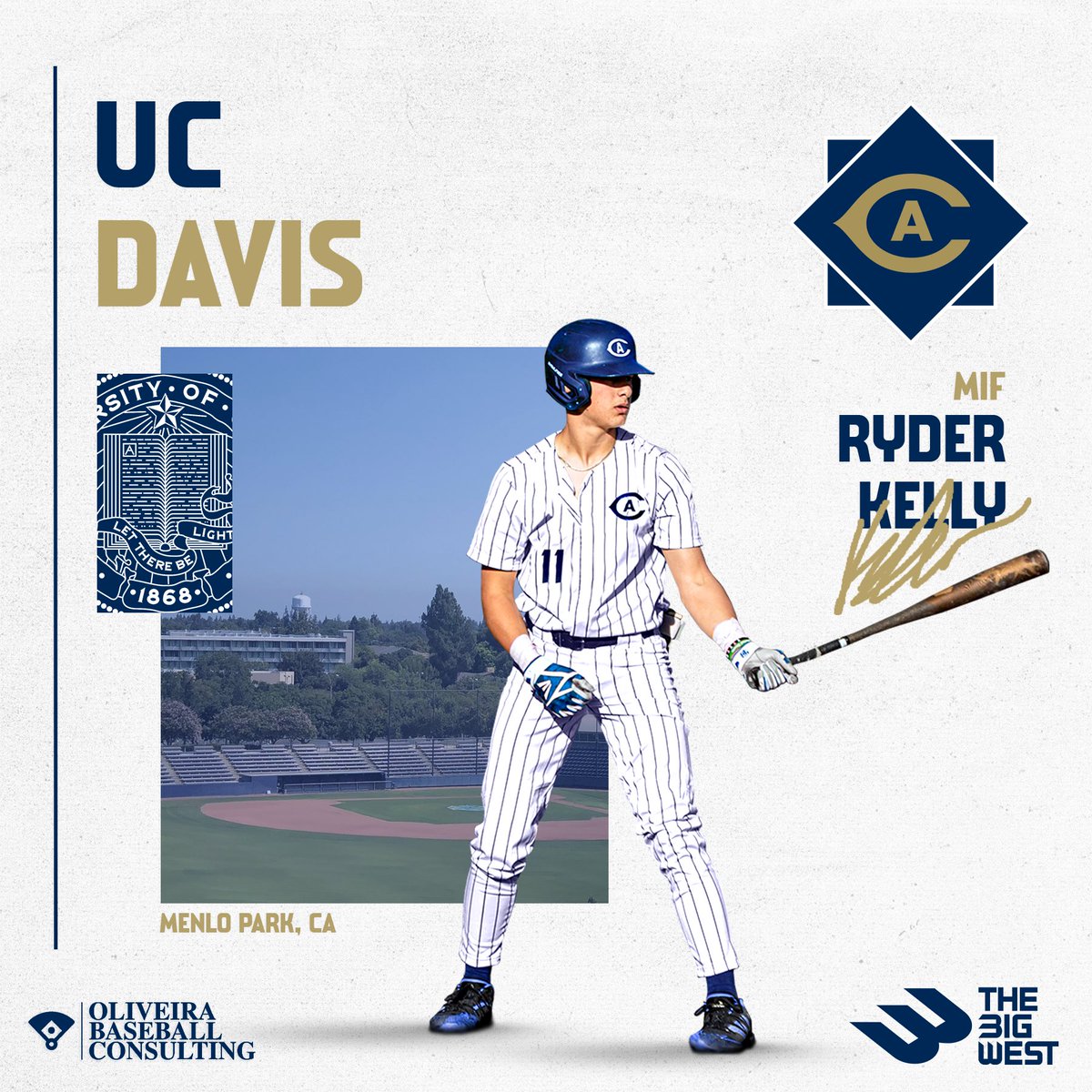 Congrats to Ryder Kelly on his commitment to UC Davis. The talented MIF is staying close to home in NorCal to play for the Aggies. Excited for the Kelly family #UCD #GoAgs #BigWest #MountainWest #Committed #OBC