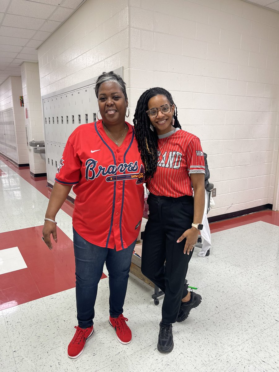 Day 2 of celebrating Exceptional Student’s Week!  A TEAM of abilities make us stronger! As you can see our students and staff look amazing rocking their jerseys! <a href="/wilkerson_banks/">Michelle Banks Wilkerson</a> <a href="/RobynWhiteHCS/">Robyn White, Ed.S</a> <a href="/serveandlead613/">Corey Davidson</a> #WeAreWoodland #1Pack1Goal