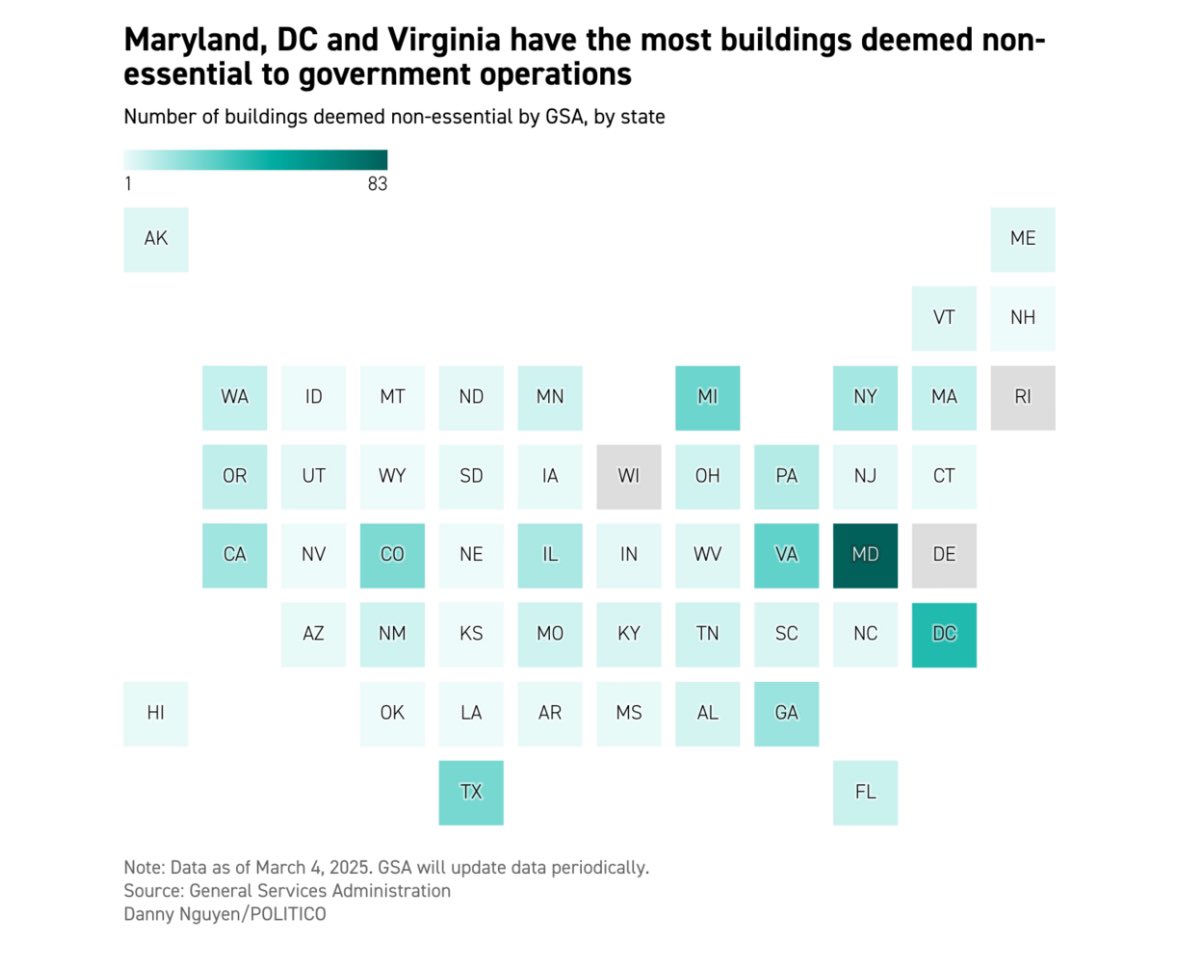 Sophia Cai (@sophiacai99) on Twitter photo NEW: The Trump admin will begin selling off more than 400 government buildings, including the J. Edgar Hoover Building, which serves as the FBI headquarters, and the Robert F. Kennedy Building, home to the Department of Justice. w/ <a href="/dannyn516/">Danny Nguyen</a>
politico.com/news/2025/03/0… NEW: The Trump admin will begin selling off more than 400 government buildings, including the J. Edgar Hoover Building, which serves as the FBI headquarters, and the Robert F. Kennedy Building, home to the Department of Justice. w/ <a href="/dannyn516/">Danny Nguyen</a>
politico.com/news/2025/03/0…
