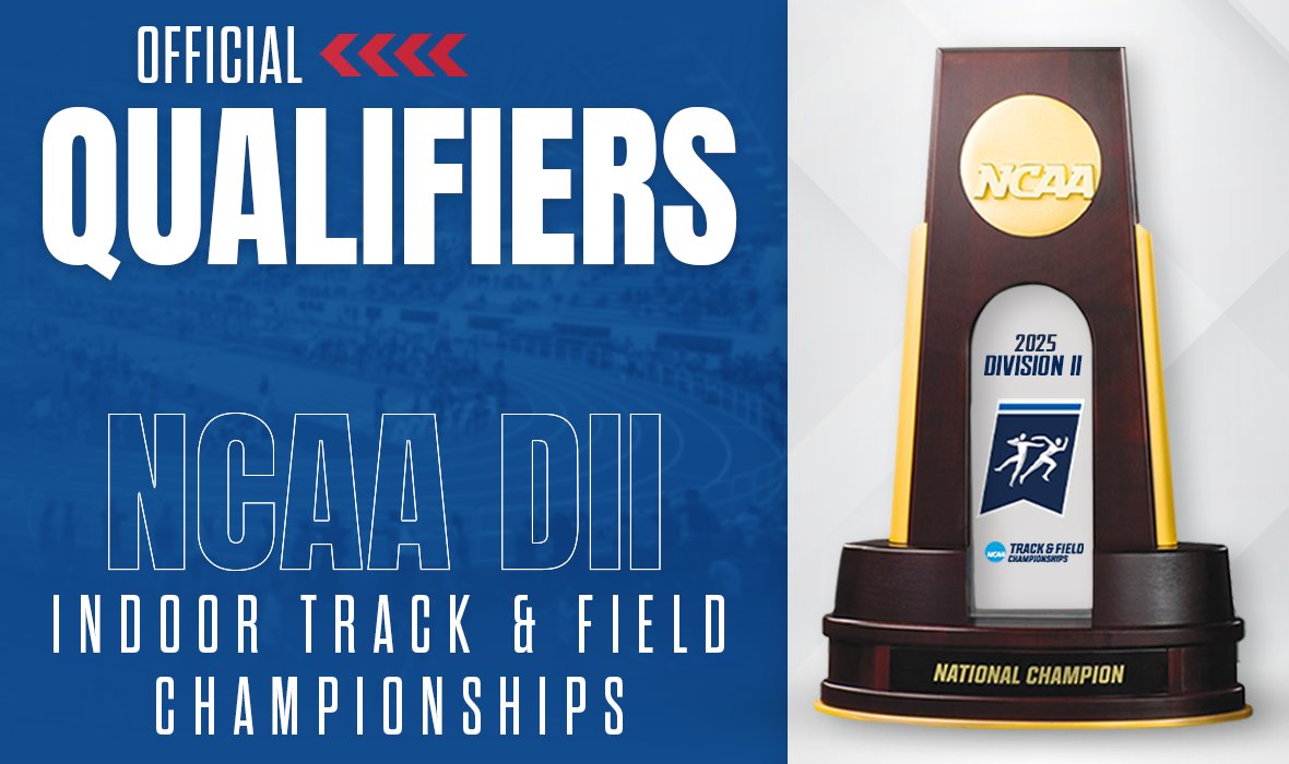 USTFCCCA's tweet image. Official qualifiers for the 2025 @NCAADII Indoor Track &amp;amp; Field Championships were announced on Tuesday by the NCAA. Find out who will compete for national titles come March 13-15 in Indianapolis, Indiana.

ustfccca.org/2025/03/champ-…