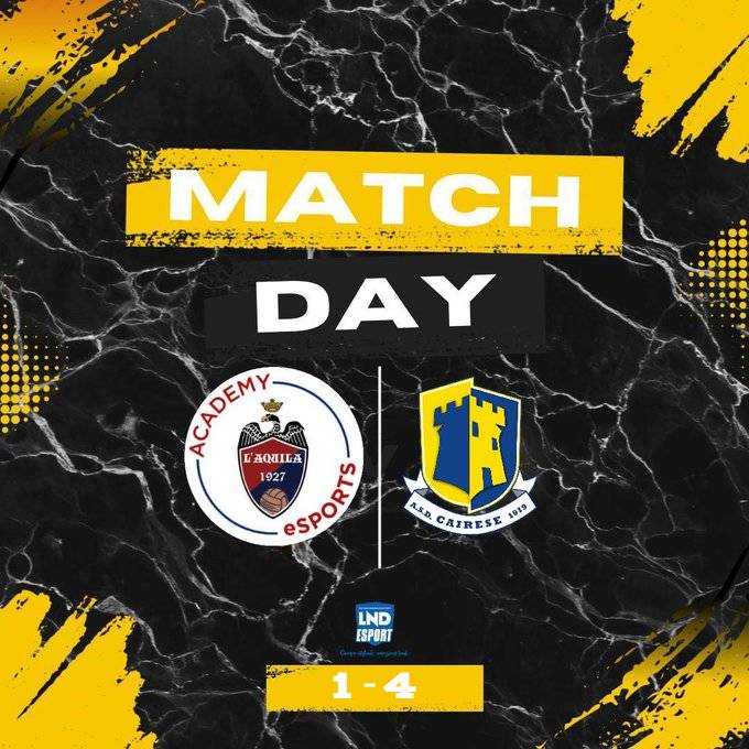 Academy L'Aquila eSports (@hdemyaqesports) on Twitter photo ๐| <a href="/LNDEsport1/">LND Esport</a>
๐| #cairese
๐ โ1-4
โฝ๏ธ <a href="/TheAlexGaming7/">๐๐๐ฆ ๐๐ฅ๐๐ฒ๐๐ซ</a>
๐ <a href="/Gnigno7771/">Not-Gnlgno</a>
๐๏ธ <a href="/TheAlexGaming7/">๐๐๐ฆ ๐๐ฅ๐๐ฒ๐๐ซ</a> ๐| <a href="/LNDEsport1/">LND Esport</a>
๐| #cairese
๐ โ1-4
โฝ๏ธ <a href="/TheAlexGaming7/">๐๐๐ฆ ๐๐ฅ๐๐ฒ๐๐ซ</a>
๐ <a href="/Gnigno7771/">Not-Gnlgno</a>
๐๏ธ <a href="/TheAlexGaming7/">๐๐๐ฆ ๐๐ฅ๐๐ฒ๐๐ซ</a>