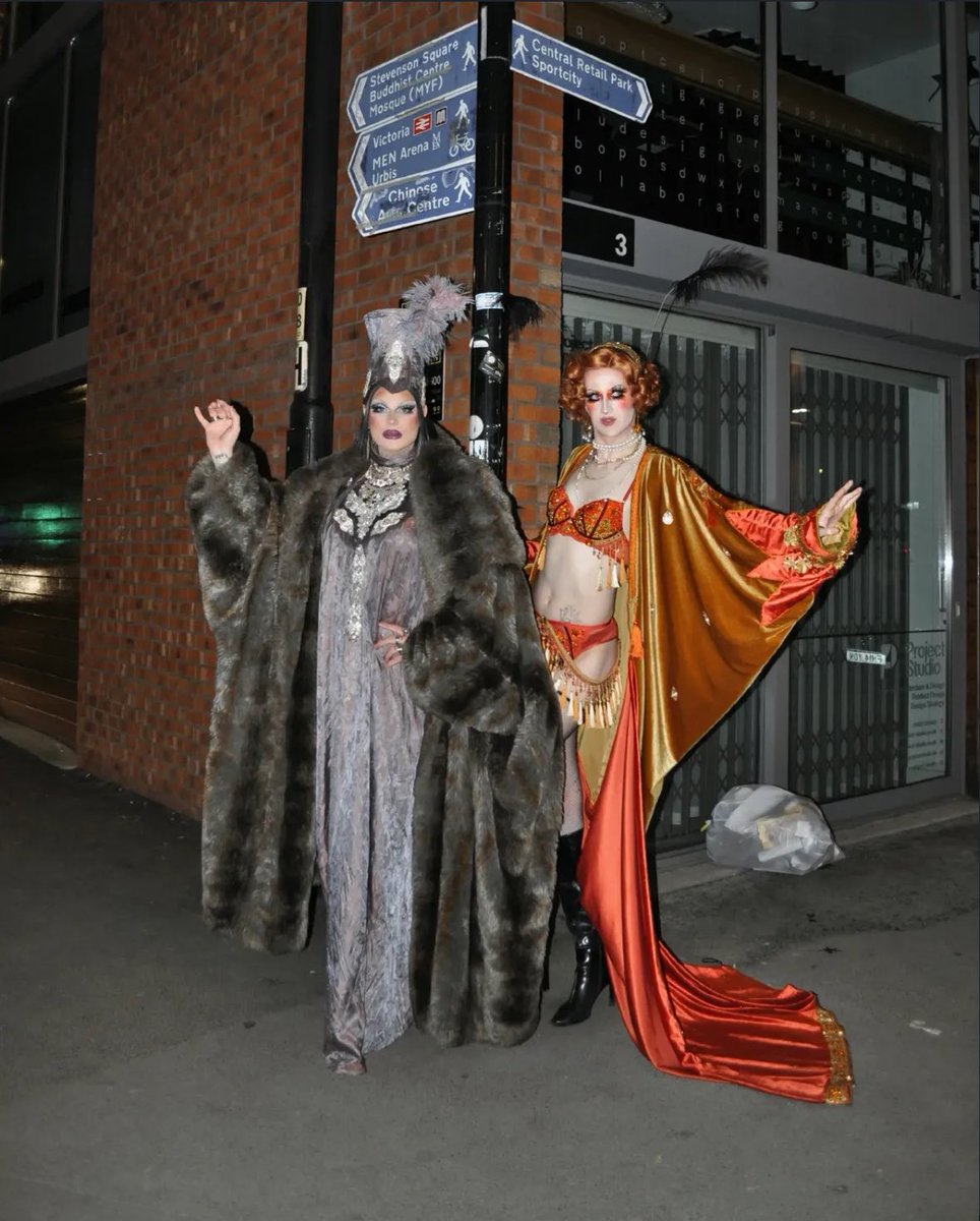 Anubis &amp; Banksie look enchanting for MISS CHIEF at Feel Good Club in Manchester, United Kingdom.