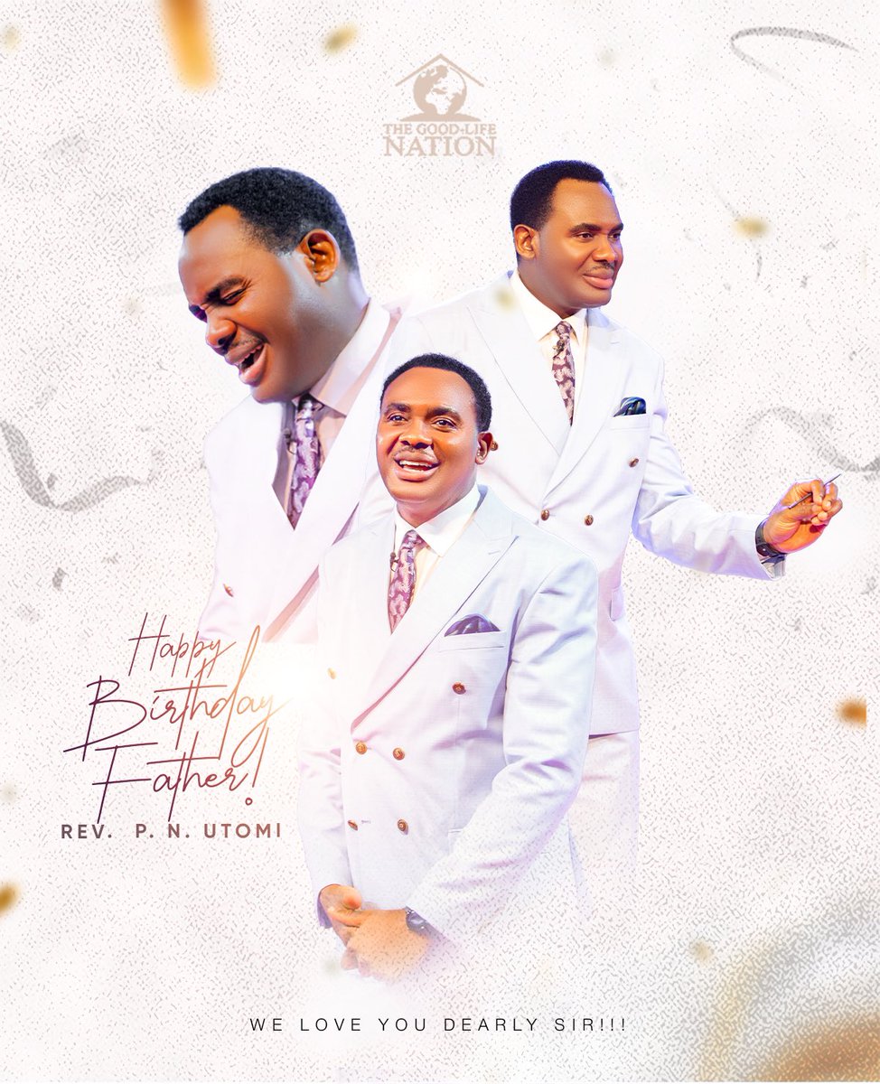 HAPPY RESOUNDING BIRTHDAY COACH. 

THE MAN: RPN-GTL
WE LOVE YOU DEARLY SIR!!!

#TheGodBestFriend
#RepositoryRPN