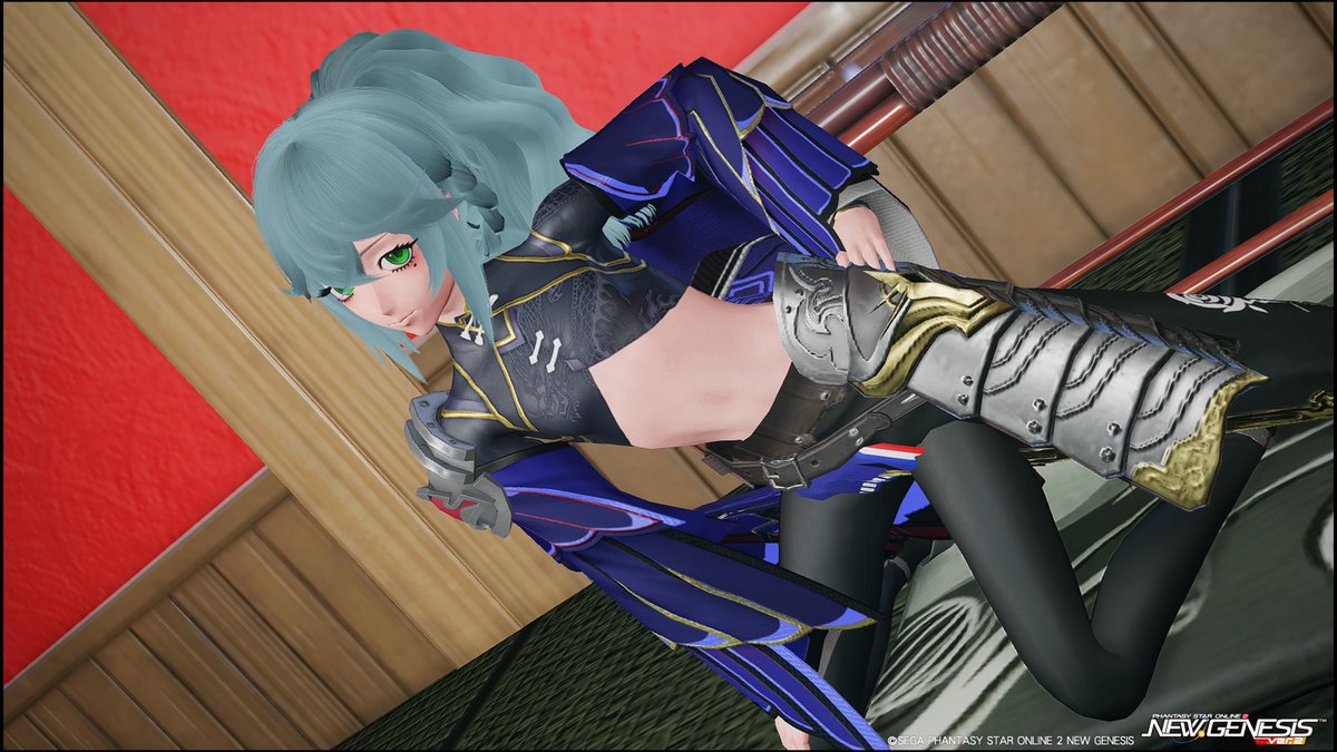 verlisus's tweet image. #PSO2NGS__SS 
#PSO2男の娘同盟 
#PSO2おとこのこ部 
例のインナーを着てパシャリ♪これ、なかなかいいですねぇ♪