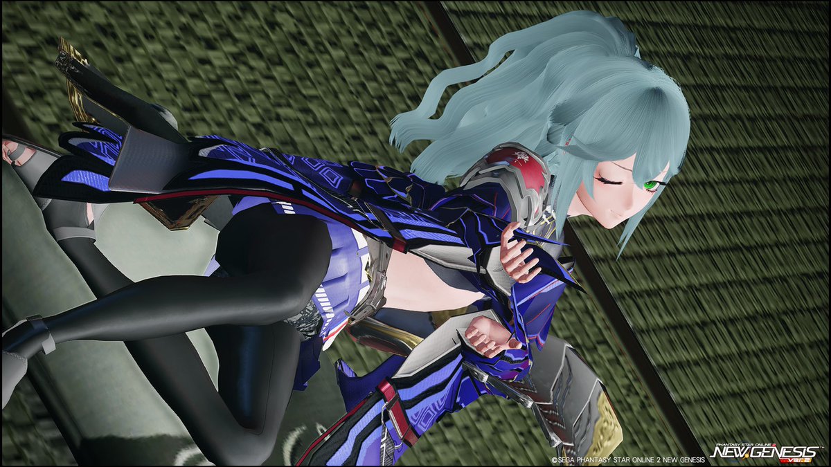 verlisus's tweet image. #PSO2NGS__SS 
#PSO2男の娘同盟 
#PSO2おとこのこ部 
例のインナーを着てパシャリ♪これ、なかなかいいですねぇ♪