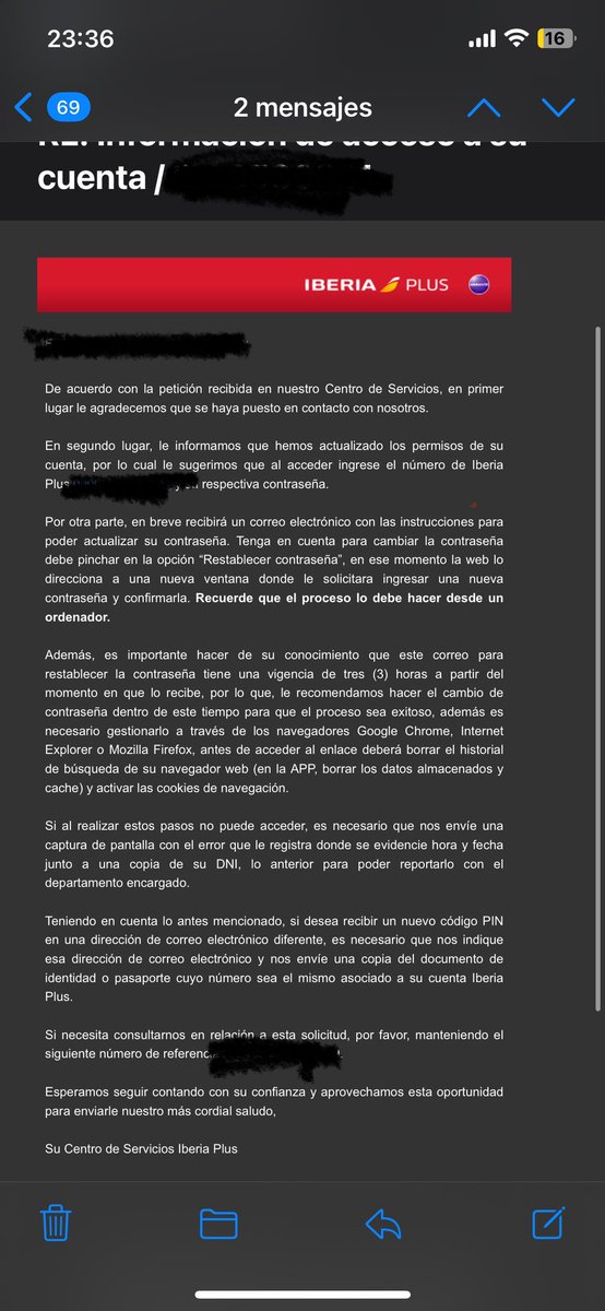 crisarizaga's tweet photo. @Iberia ¡Esto es inaceptable! 😡 MÁS DE 6 MESES intentando desbloquear mi cuenta y lo único que recibo son respuestas vacías. He enviado correos, llenado formularios, hecho llamadas y NINGUNA SOLUCIÓN! ¿Qué clase de servicio al cliente es este? 😤 #Vergonzoso #DesbloqueoURG https://t.co/pLIx52M9KF