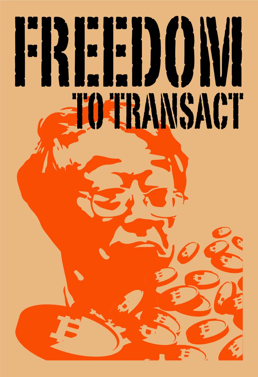 gm. Freedom to Transact. The one meme to rule them all by <a href="/6529er/">6529er</a>  

Decentralization, art, culture and positivity 

I present the next Mona Lisa, heralded by <a href="/punk6529/">6529</a>
