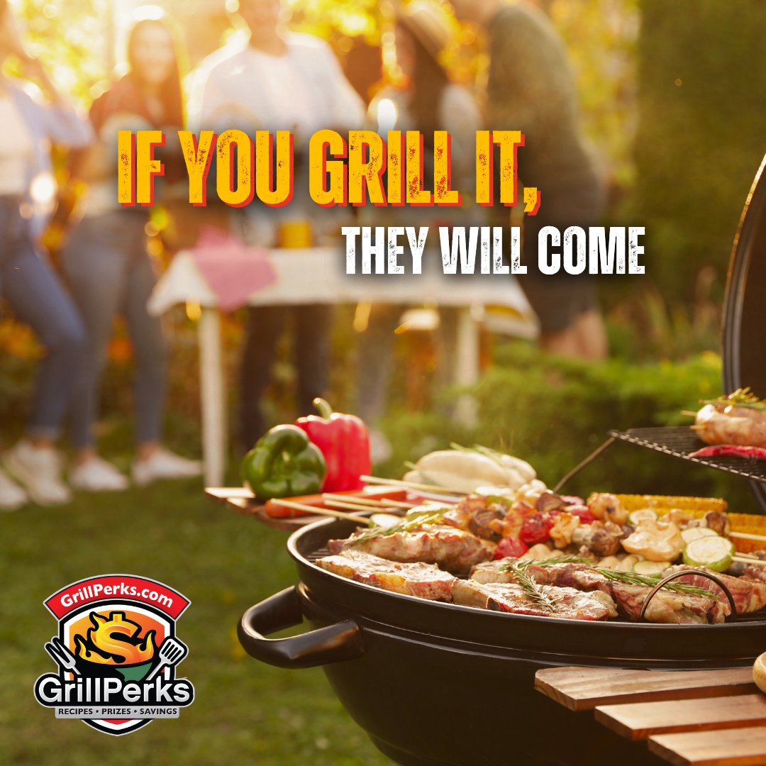 Who else loves the smell of a grill as you're driving or walking? 

Remember to check out GrillPerks.com and sign up for some great upcoming opportunities! 

#GrillPerks #Grilling