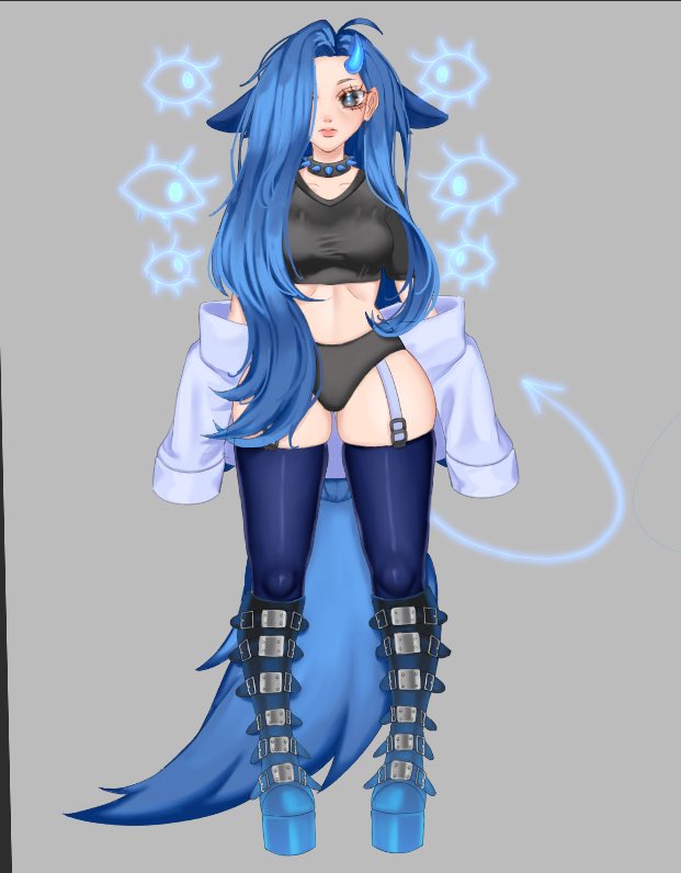 RieaMayVT's tweet photo. @JaxyLantern Take my OC 👹👹 https://t.co/LauQxz3Zww