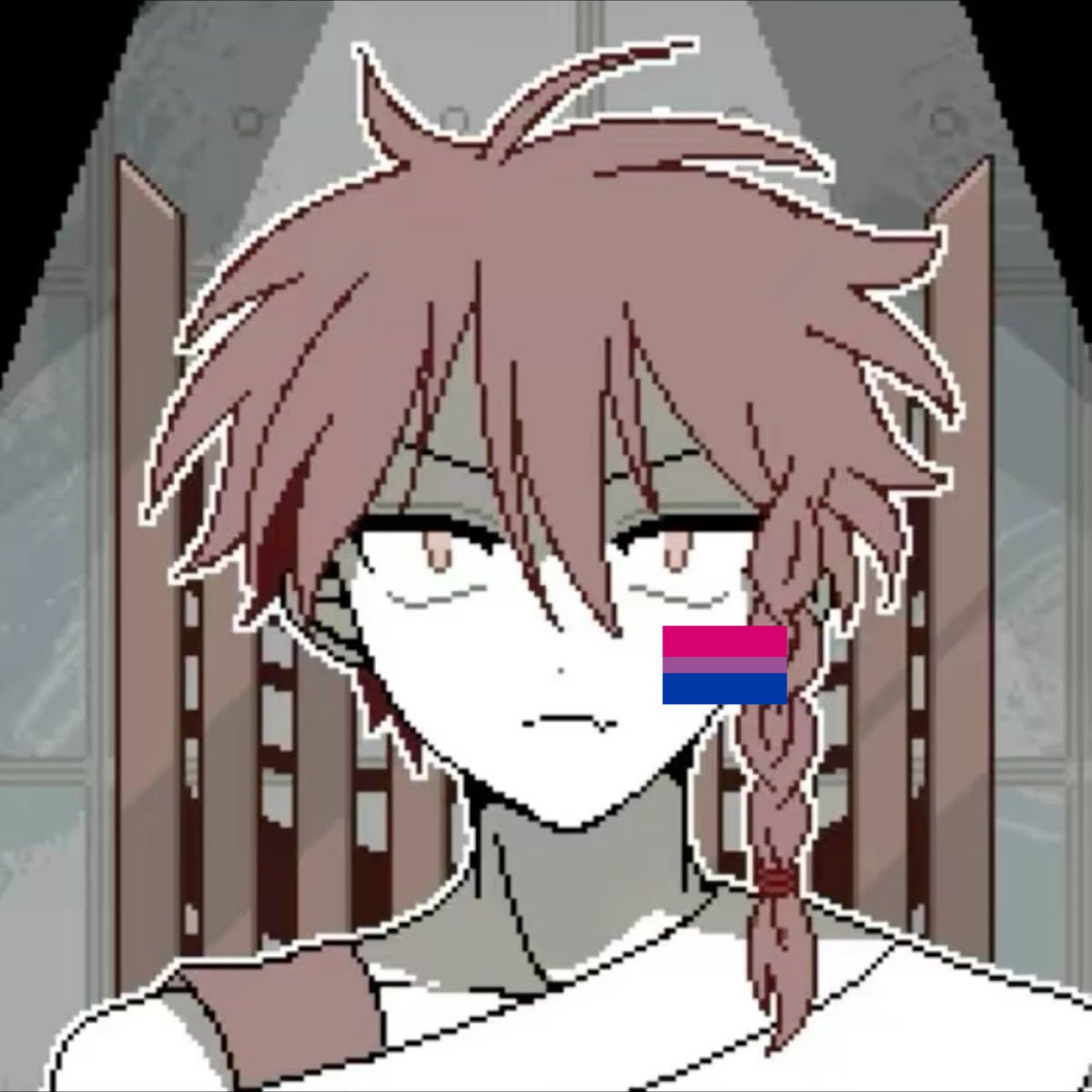 urfavbisexual's tweet photo. Maeno Aki is a bisexual! (headcanon) https://t.co/Vctu5NPRSY
