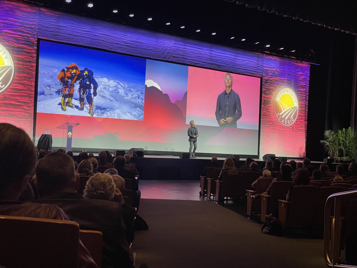 Gabby Nizri (@gabby_nizri) on Twitter photo Incredible leadership lessons from <a href="/Jeff_B_Evans/">Jeff B Evans</a> at <a href="/ComClassic/">Commodity Classic</a> 2025! His experiences as a world-class mountaineer highlight the power of servant leadership, teamwork, & trust—key for extreme environments & business. #Leadership #Resilience #AgIndustry Incredible leadership lessons from <a href="/Jeff_B_Evans/">Jeff B Evans</a> at <a href="/ComClassic/">Commodity Classic</a> 2025! His experiences as a world-class mountaineer highlight the power of servant leadership, teamwork, & trust—key for extreme environments & business. #Leadership #Resilience #AgIndustry
