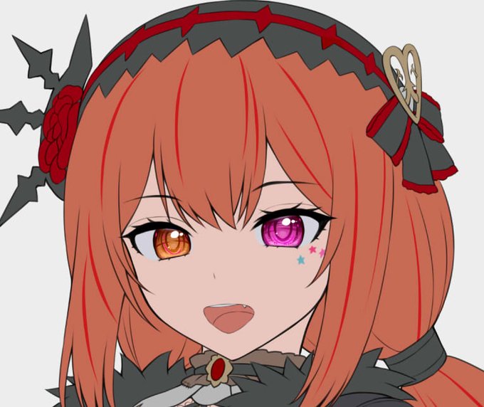 寄り目・・・か・・・? 