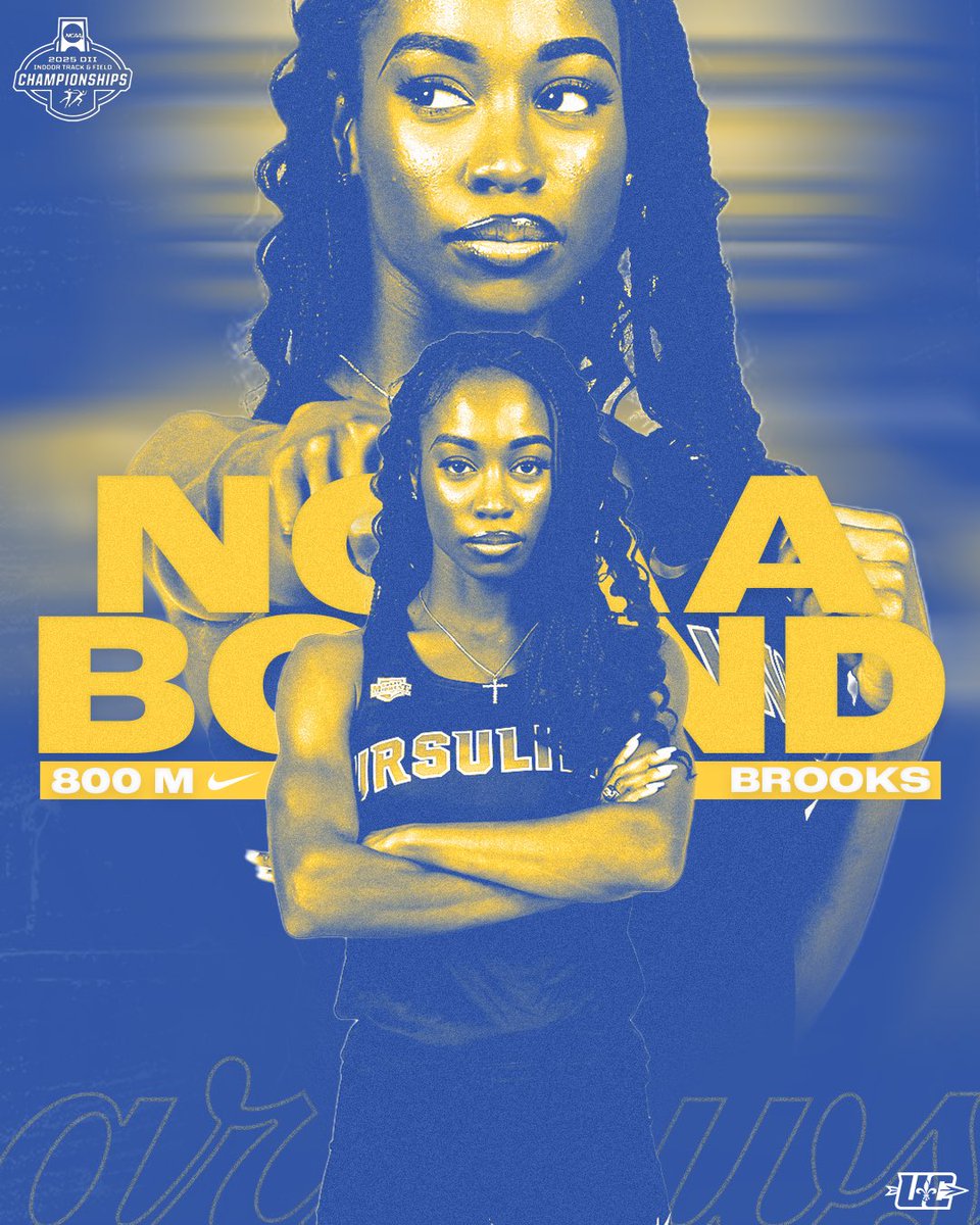 Brooks is headed to Nationals🤩 She becomes the first Ursuline athlete to make five consecutive NCAA Championships! <a href="/UCArrowsXCTF/">Ursuline College XC/T&F</a>