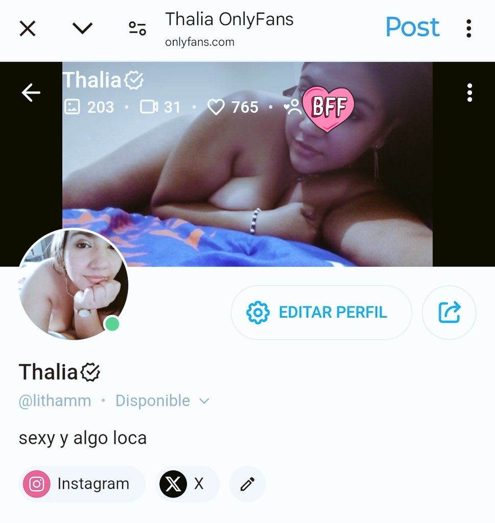 lithamadrid's tweet photo. Mis amores!! 
Súper promo este mes en only 
Para nuevos y antiguos suscriptores 
60% para nuevos 
70% para antiguos suscriptores 
Más de 200 fotos!! 
Y más de 30 videos súper calientes 

Los espero en mi only estaré disponible para charlar bien rico 😋🔥🤤
https://t.co/KU9lIKjtFM https://t.co/PbtvwduOTn