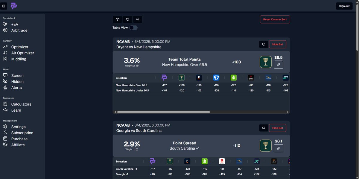 trying out the new <a href="/prop_professor/">The Prop Professor</a> update. 

Have to say its very nice - love the new ev page format, can even create your own weighted settings

check it out here and use my code "EVDASHY15" for 25% off
app.propprofessor.com/purchase?via=d…