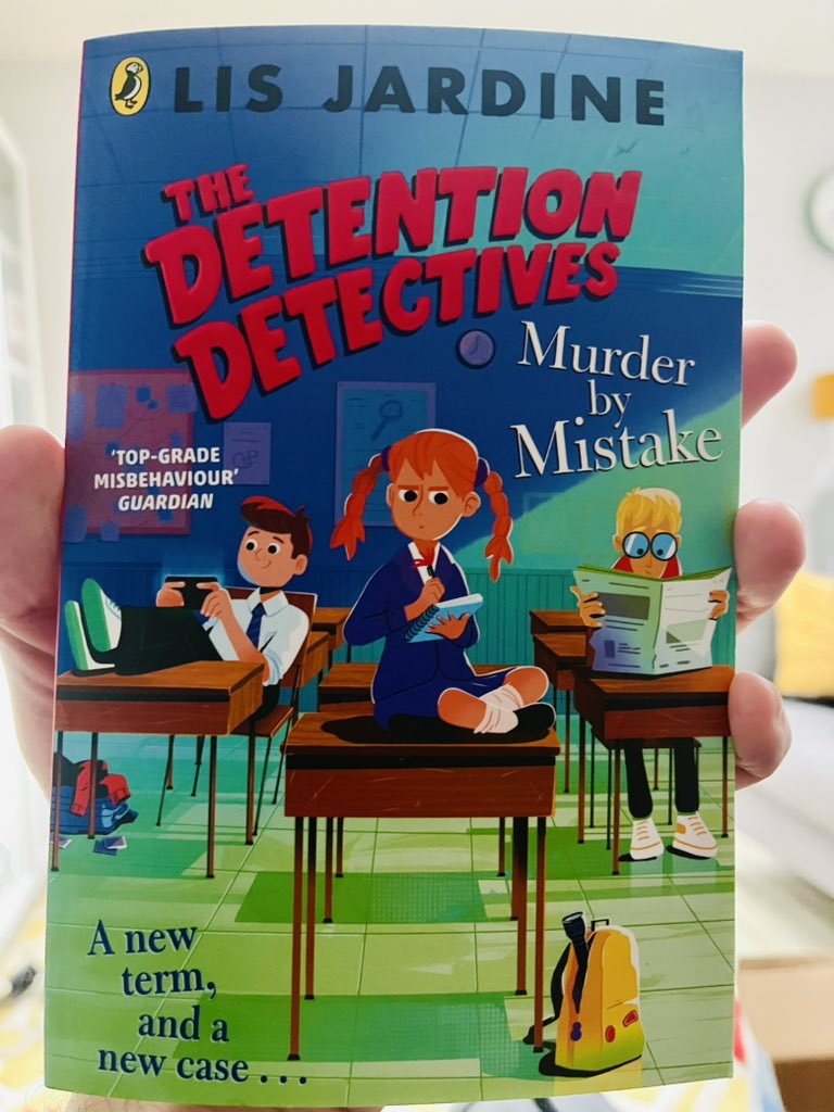 The Detention Detectives: Murder by Mistake <a href="/LisJardine/">Lis Jardine has left the building</a> poses another intriguing mystery for readers &amp; deepens friendship &amp; family bonds amidst shady dealings… Such a great series - my 9yr old loves it. <a href="/PuffinBooks/">PuffinBooks</a> 
checkemoutbooks.wordpress.com/2025/03/04/the…